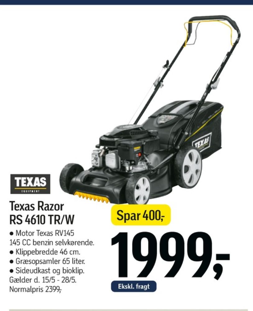 Texas, Plæneklipper