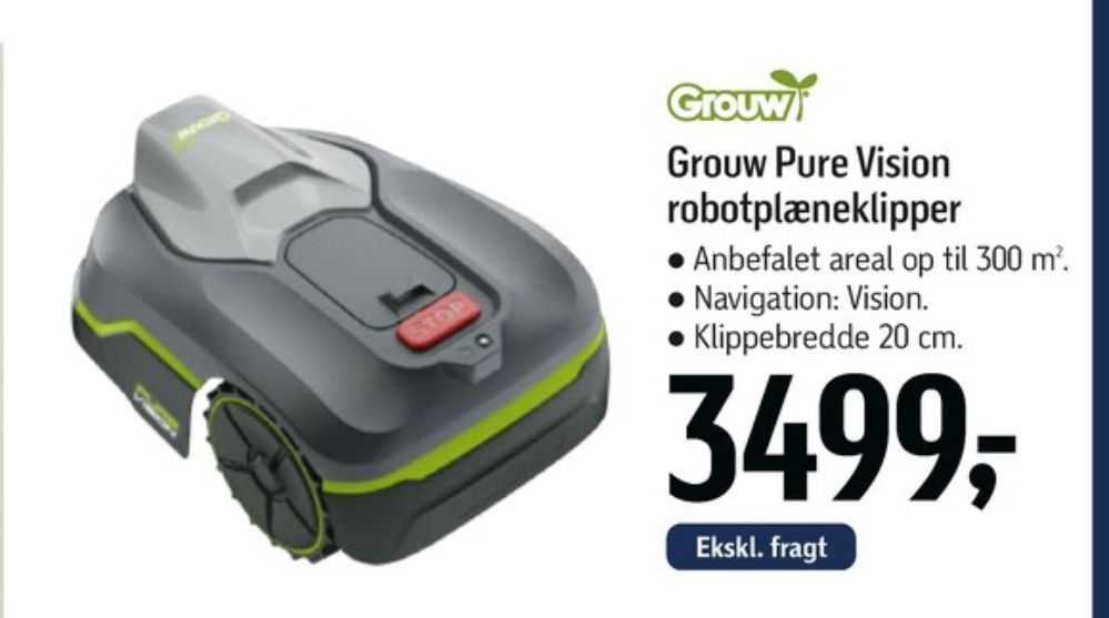 Grouw, Robotplæneklipper