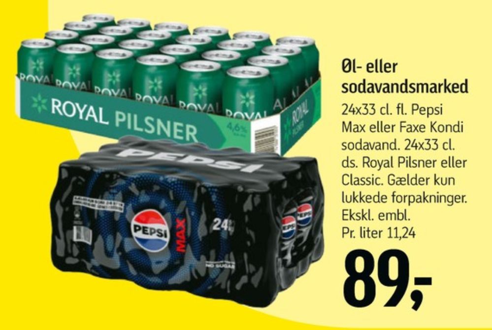 Pepsi Max, Cola 24 pk.