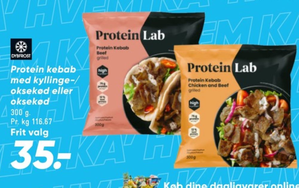 Protein Lab, Beef Kebab