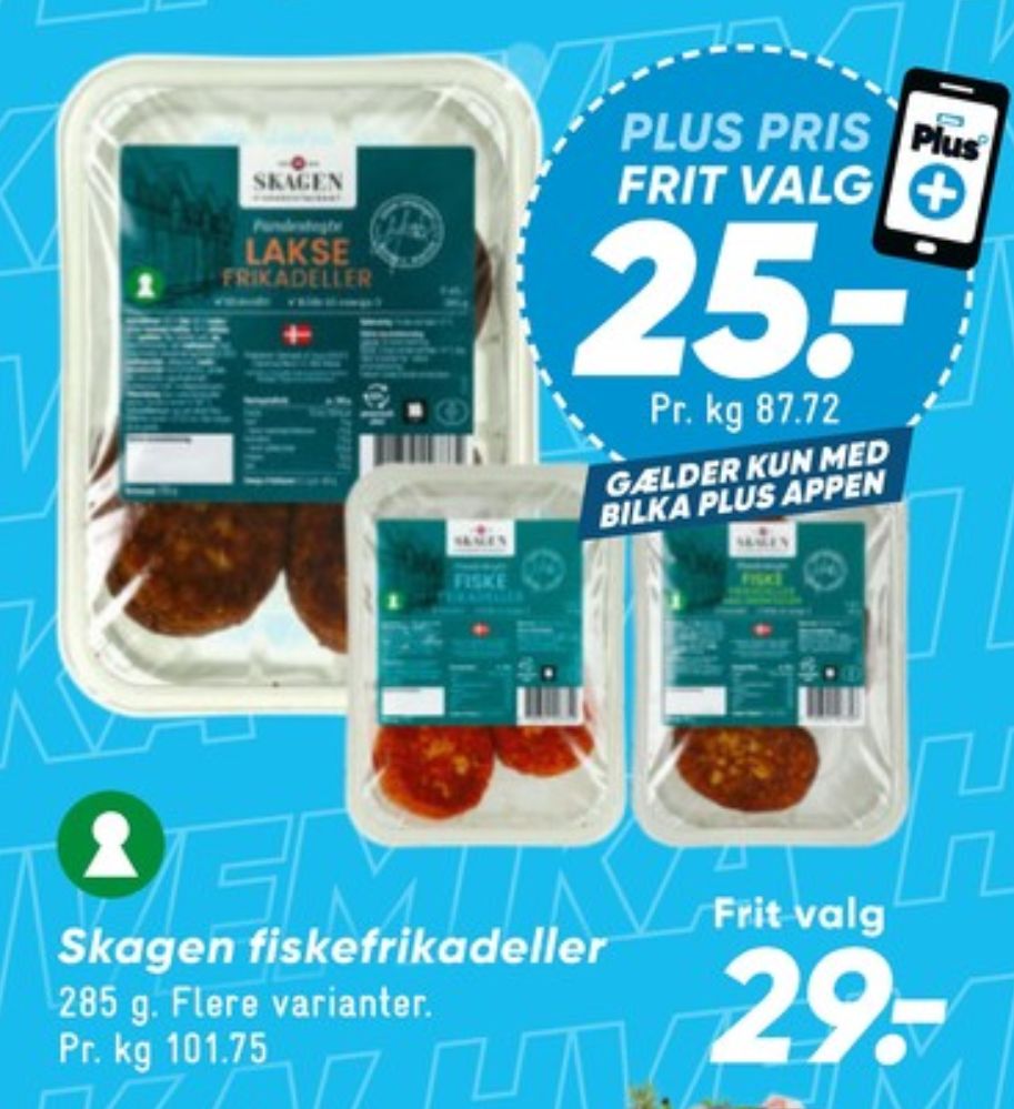 Skagen Fiskerestaurant, Fiskefrikadeller