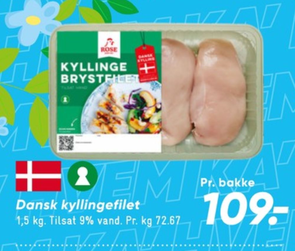 Dansk Landkylling, Kyllingebrystfilet