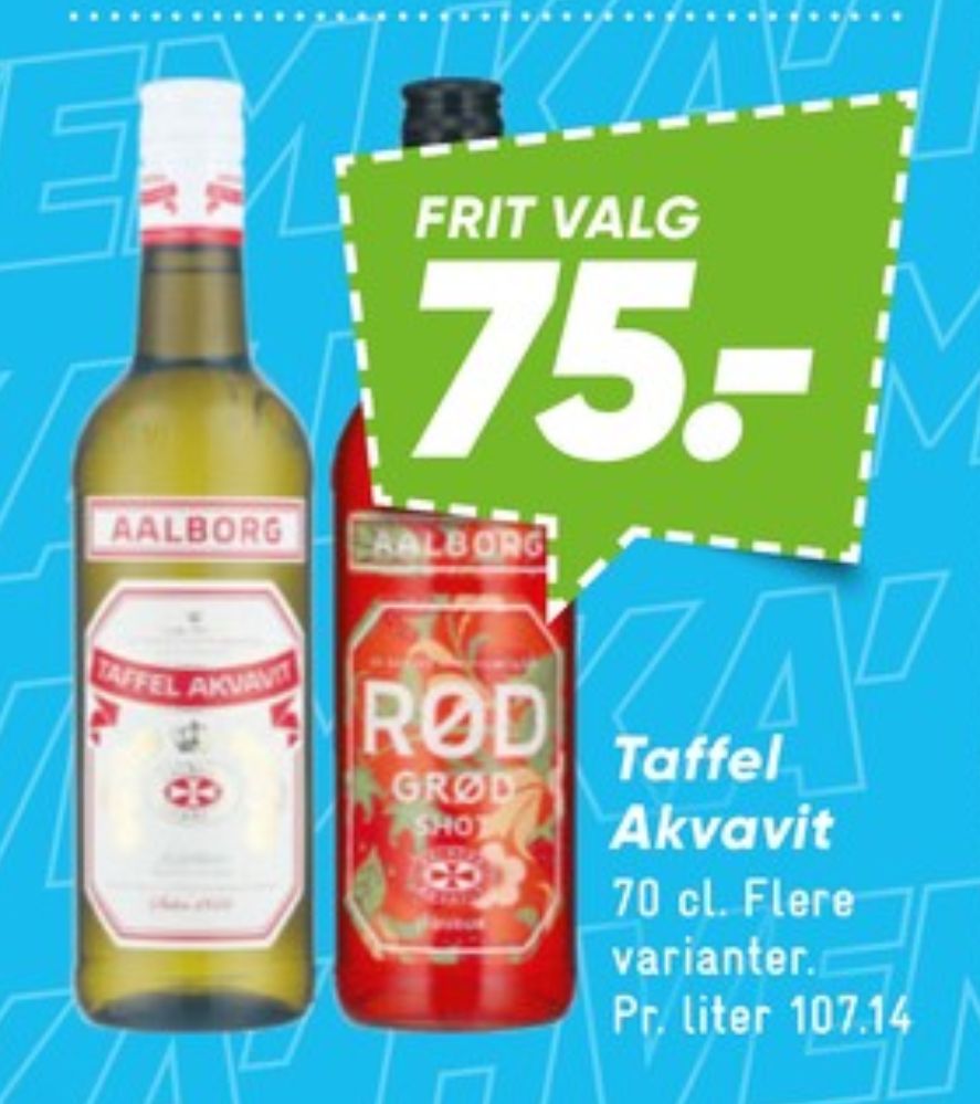 AAlborg Rød Grød, Shots