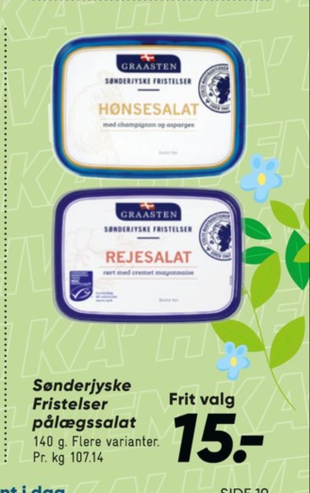 Graasten Sønderjyske Fristelser, Rejesalat