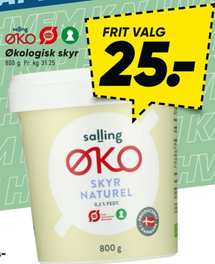 Salling ØKO, Naturel Skyr 