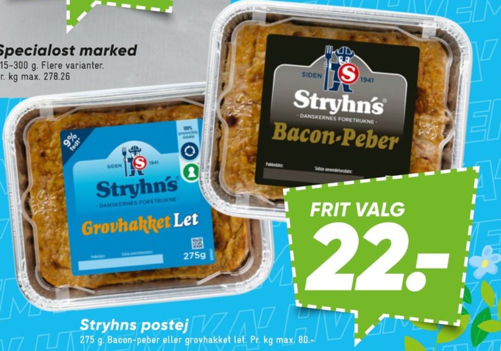 Stryhns Bacon Peber, Leverpostej