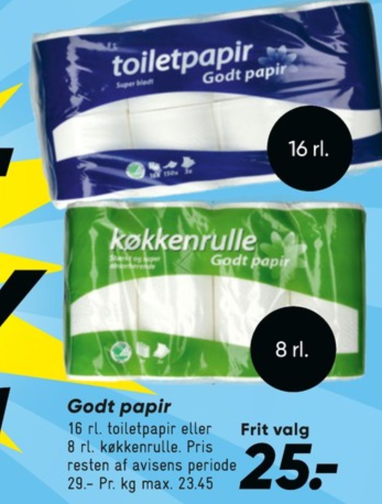 Godt Papir, Toiletpapir