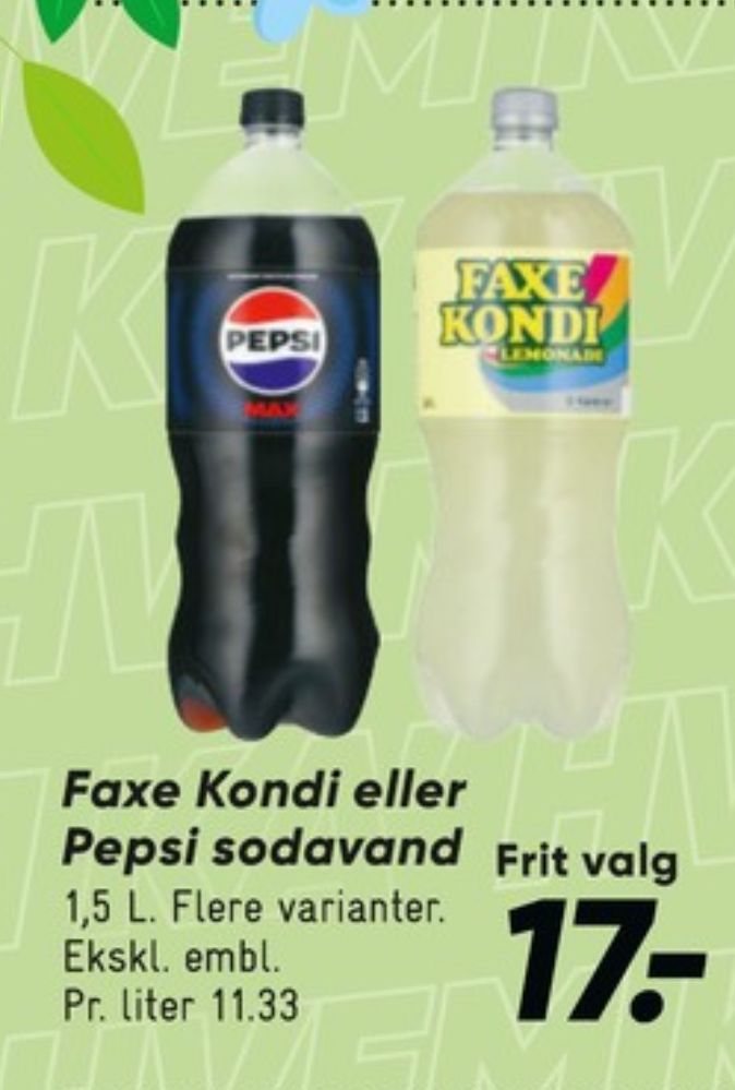 Pepsi Max, Cola