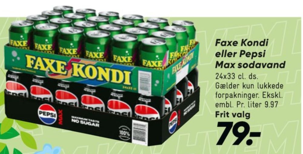 Pepsi Max, Cola 24 pk.