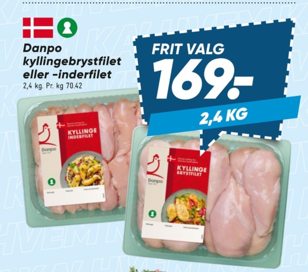 Danpo, Kyllingebrystfilet