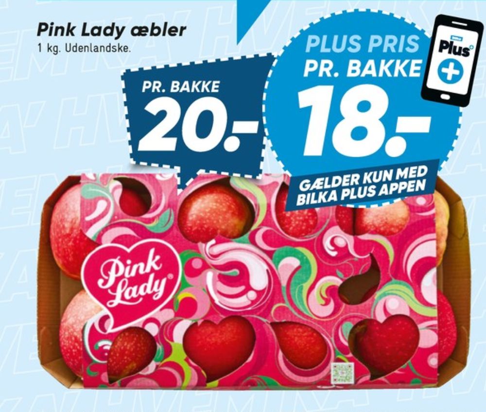 Pink lady, Æbler