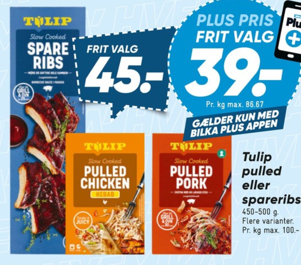 Tulip, Pulled Chicken Kebab