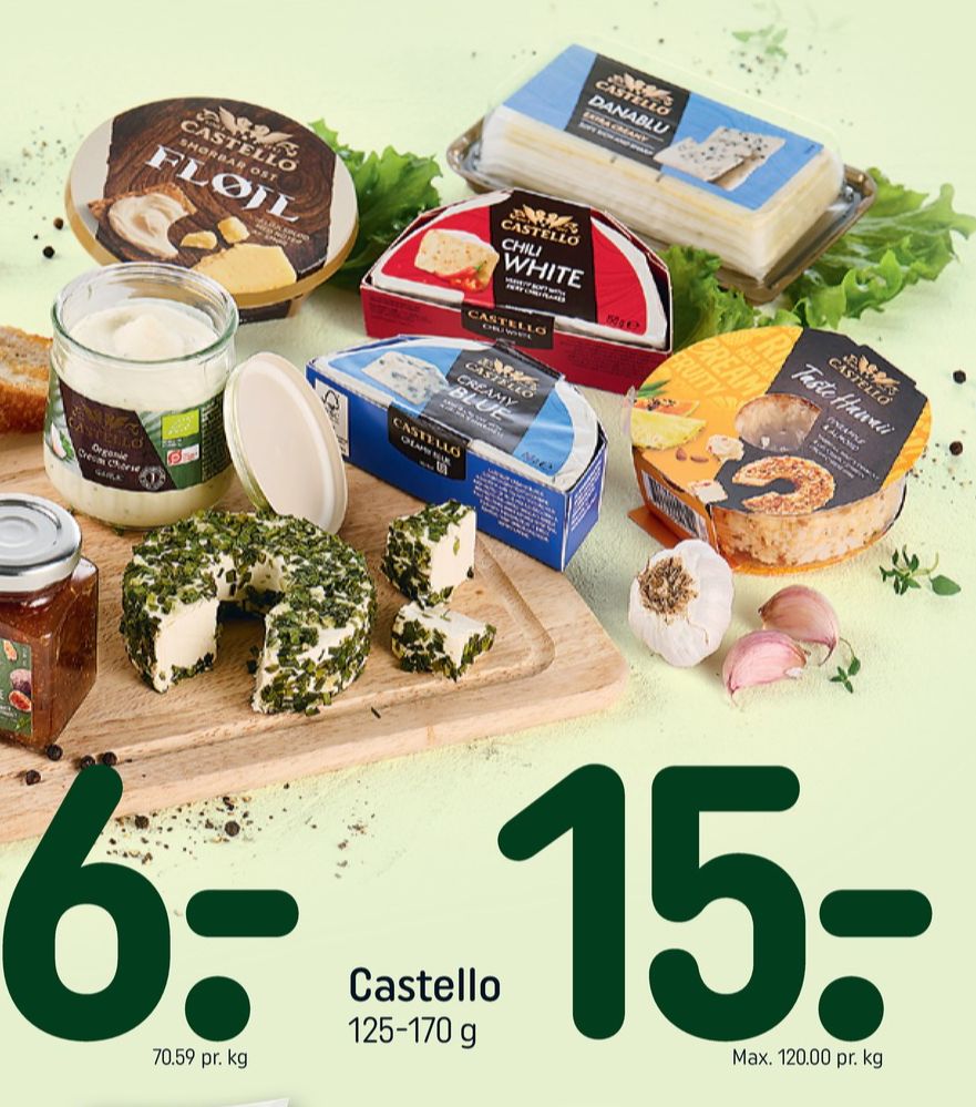 Castello Fløjl, Smøreost