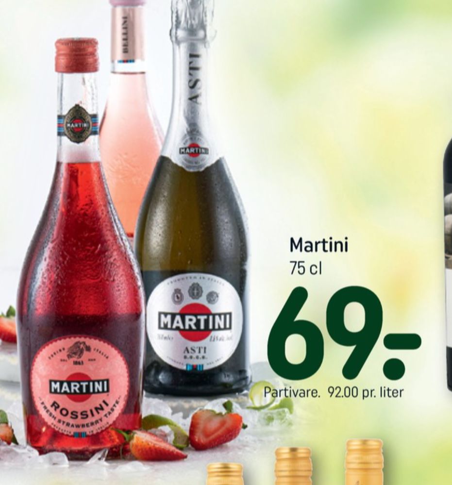Martini Asti, Mousserende Vin