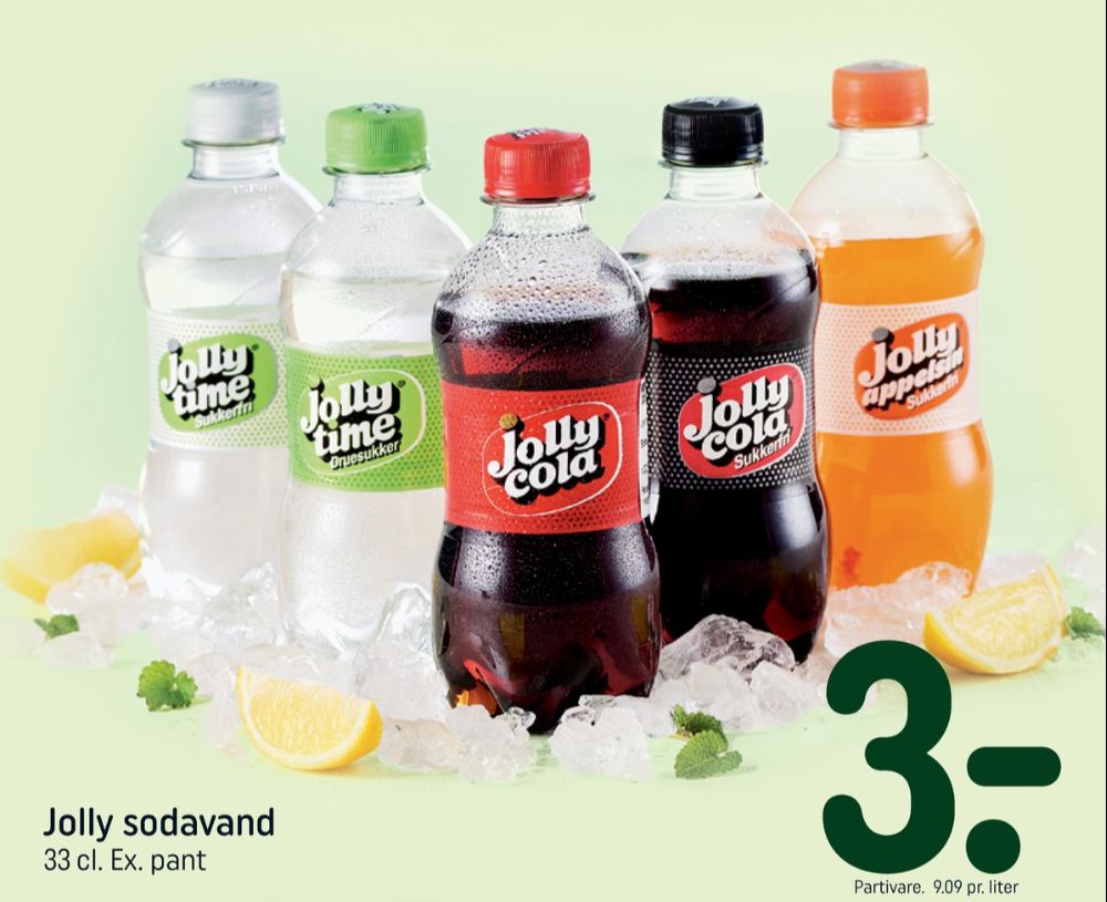 Jolly Cola Sukkerfri, Cola