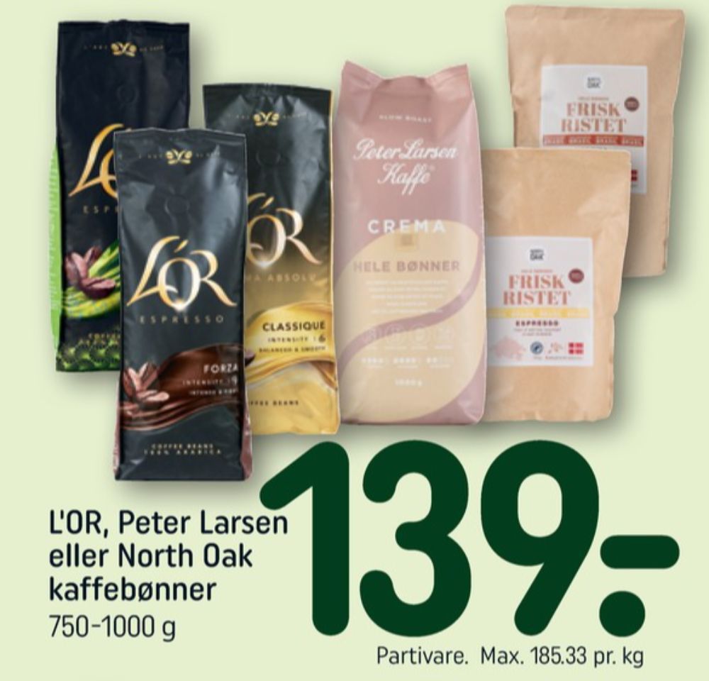 LOR Espresso Brazil, Kaffebønner