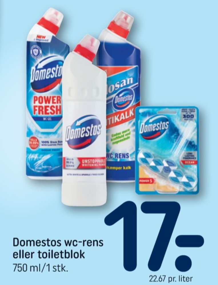 Domestos, WC-rens