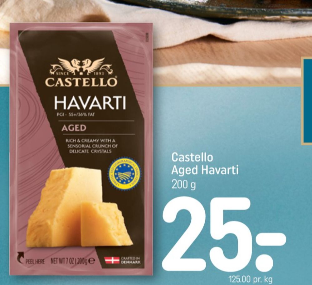 Castello, Havarti Aged