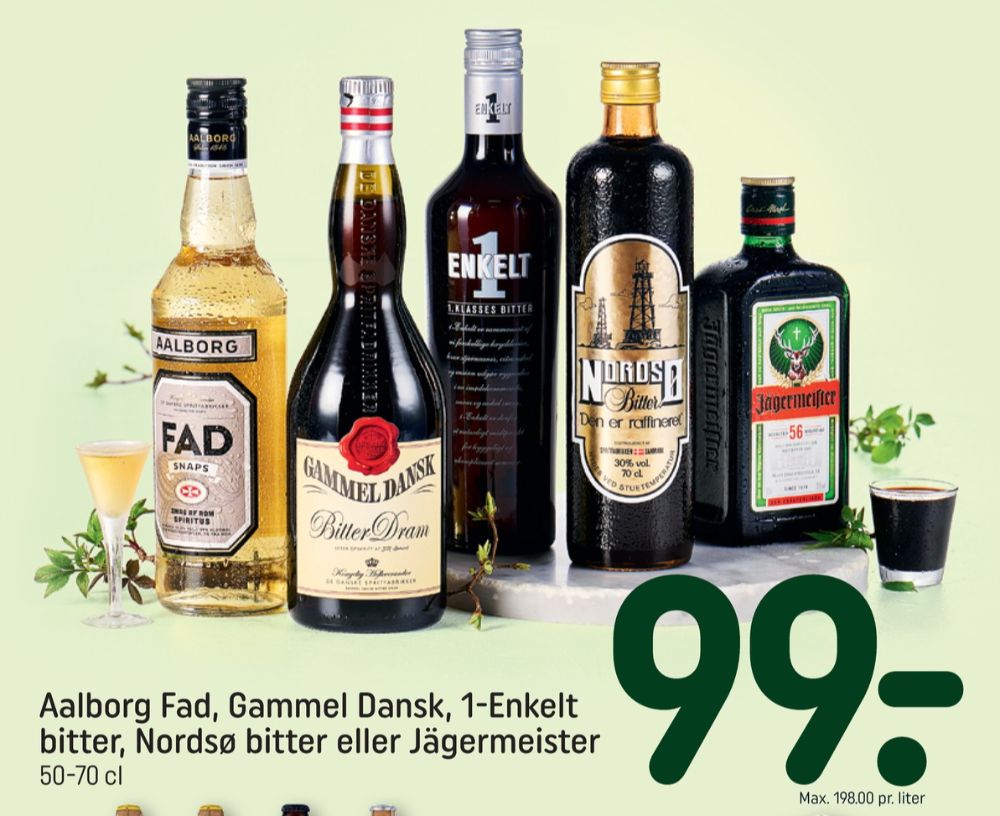 Gammel Dansk, Bitter