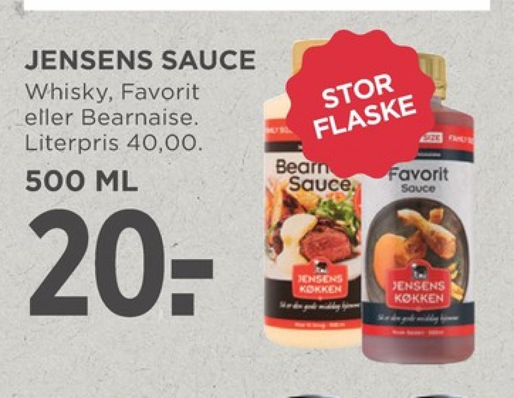Jensens Køkken, Favorit Sauce