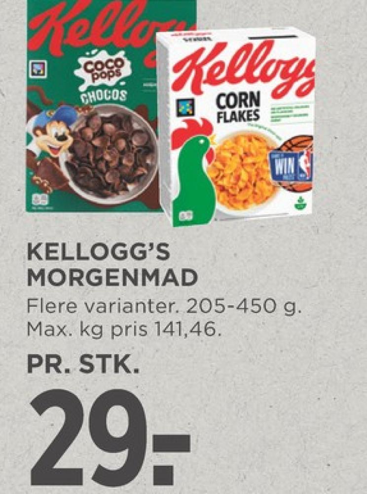Kelloggs Coco Pops, Morgenmadsprodukt