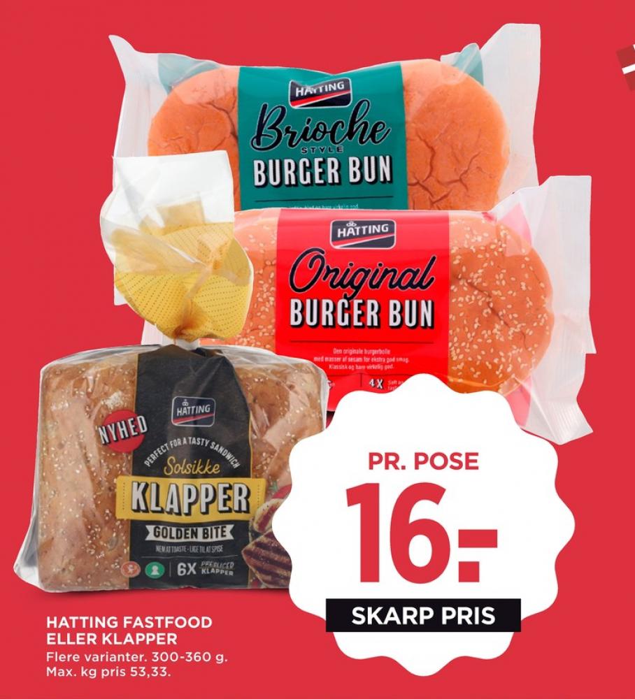 Hatting, Burger Bun Original