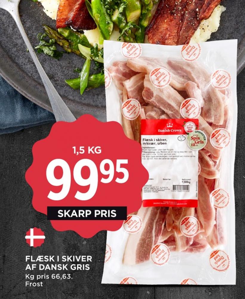 Danish Crown, Flæsk i skiver