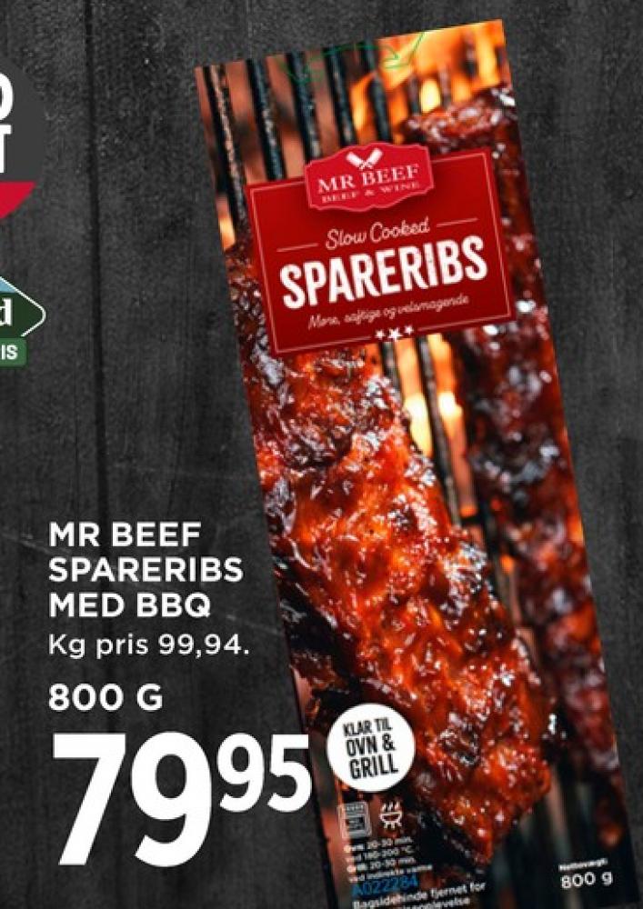 Mr Beef, Spareribs