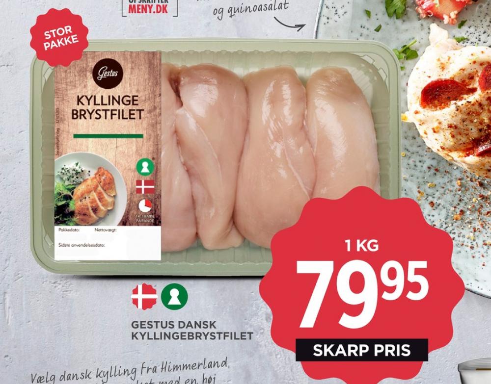 Gestus, Kyllingebrystfilet