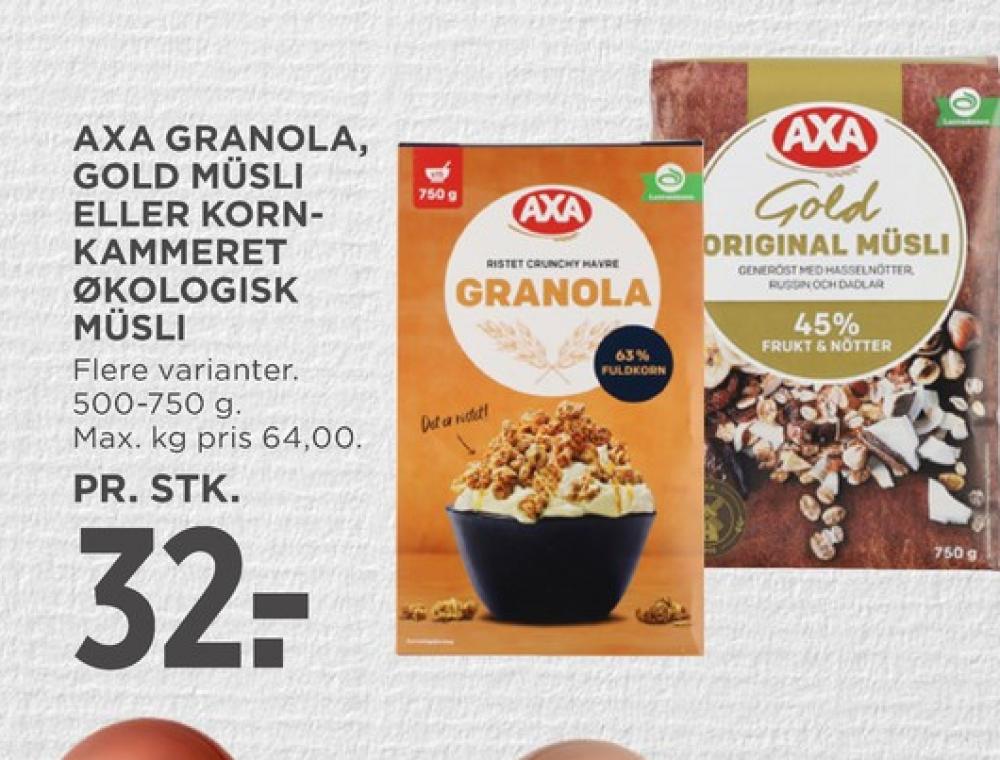 Axa, Gold Original Müsli 