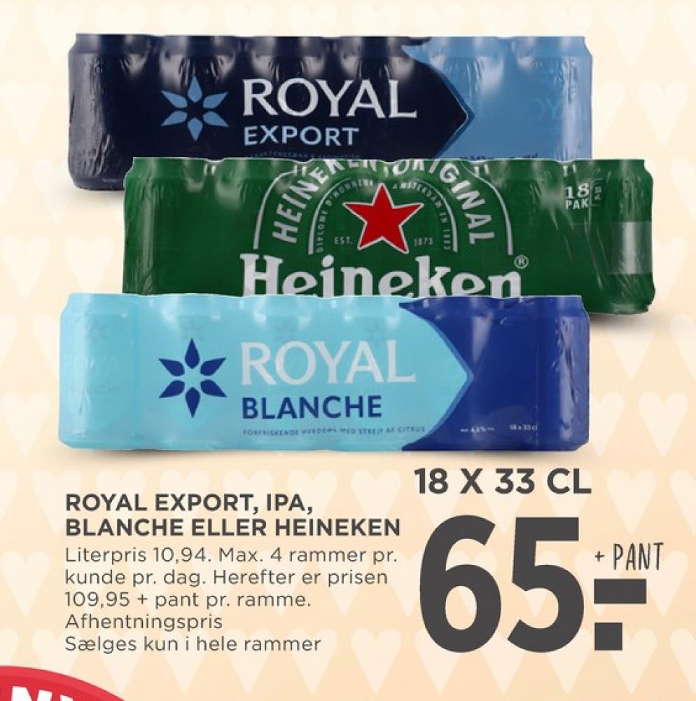 Royal Export, Øl 18 pk.