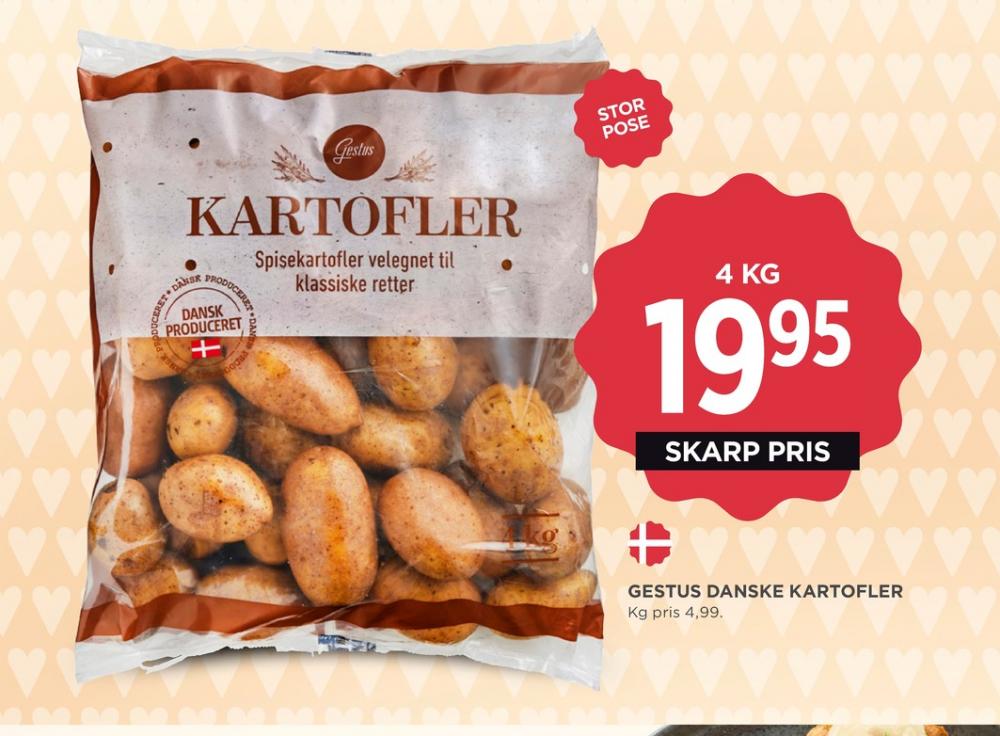 Gestus, Kartofler