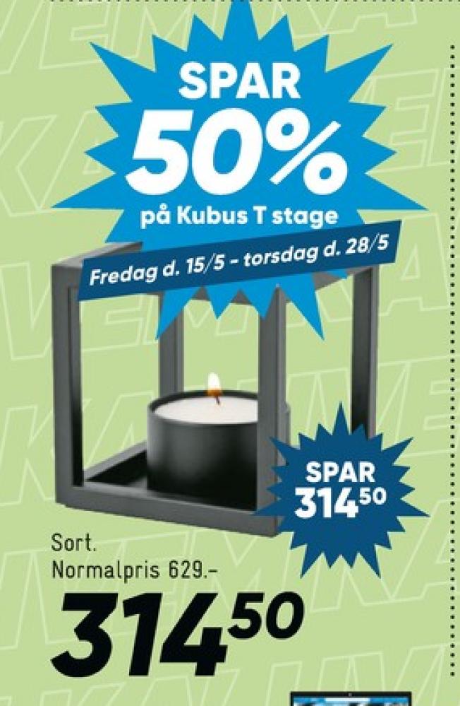Kubus, Lysestage