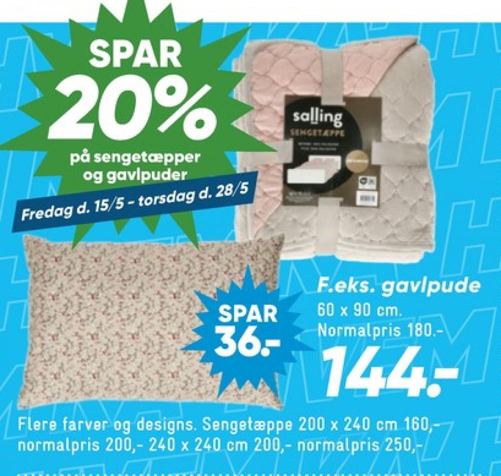 Salling, Sengetæppe