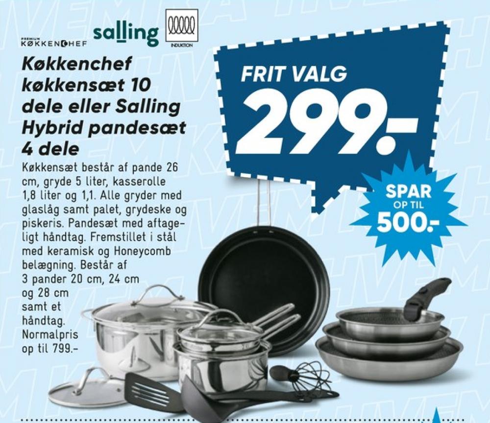 KøkkenChef, Gryde/Pandesæt