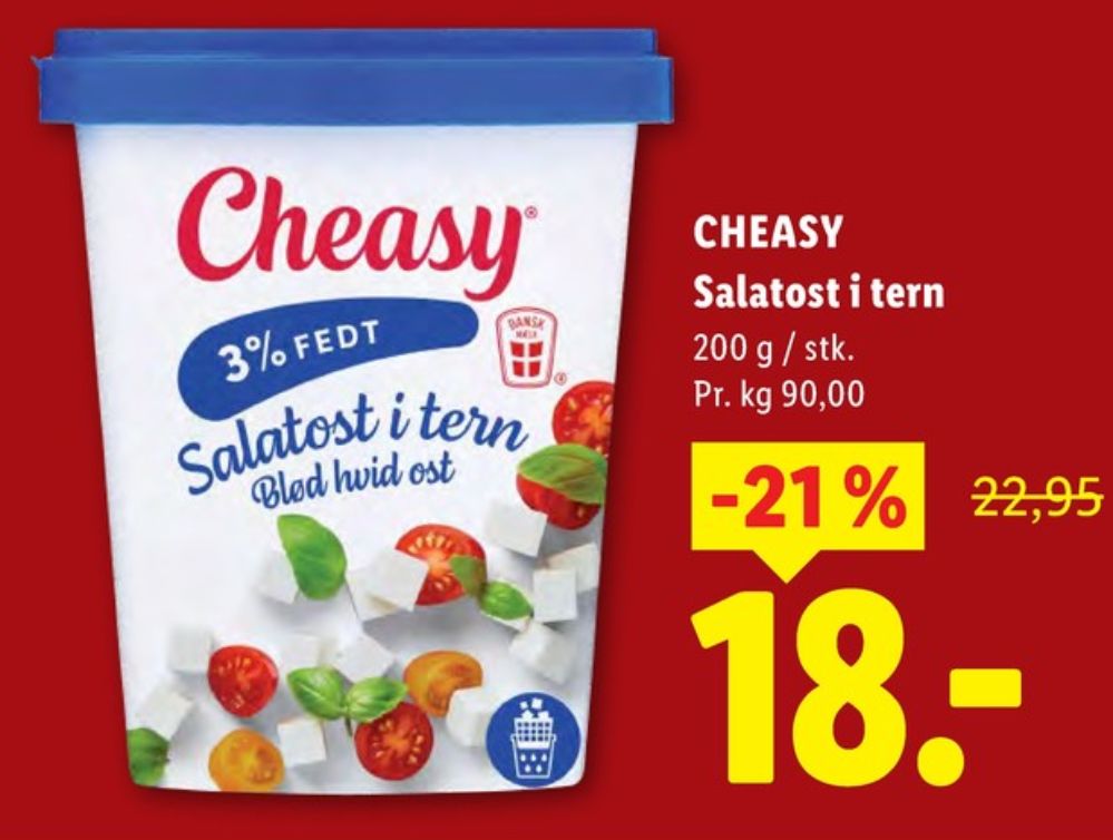 Cheasy, Salatost 3%
