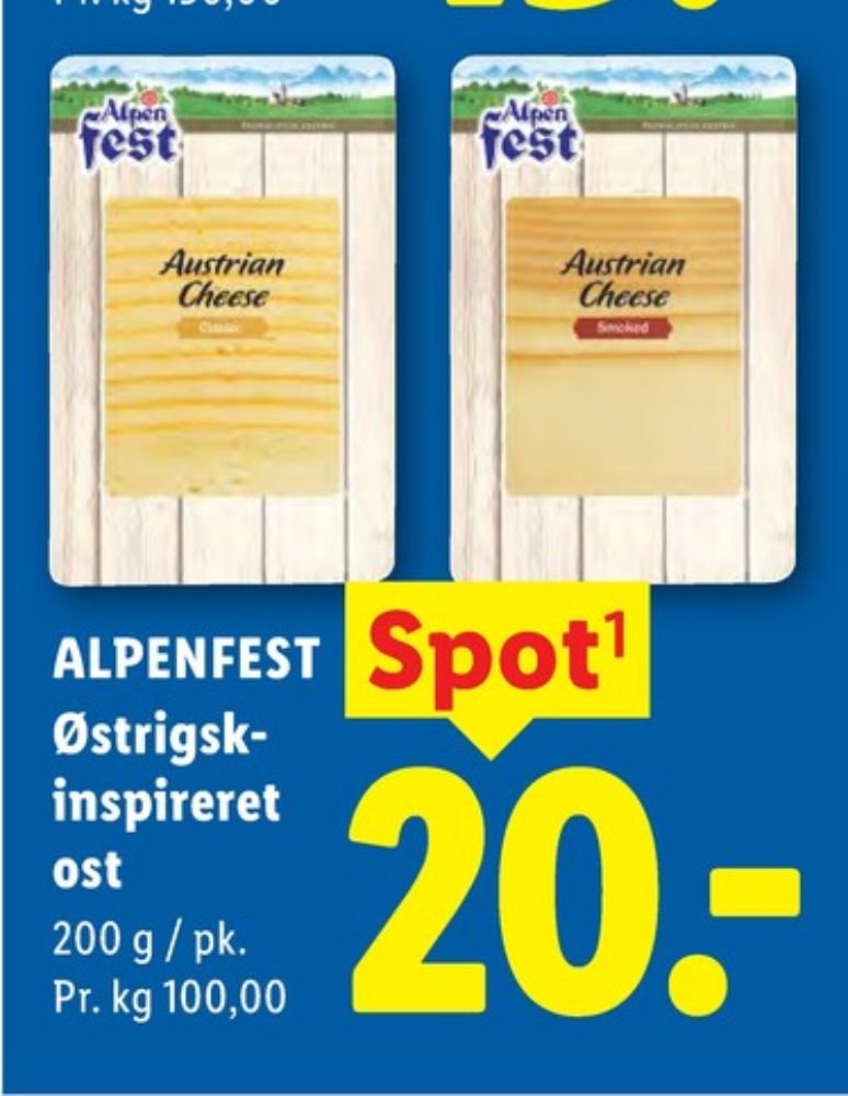 Alpenfest, Skiveost