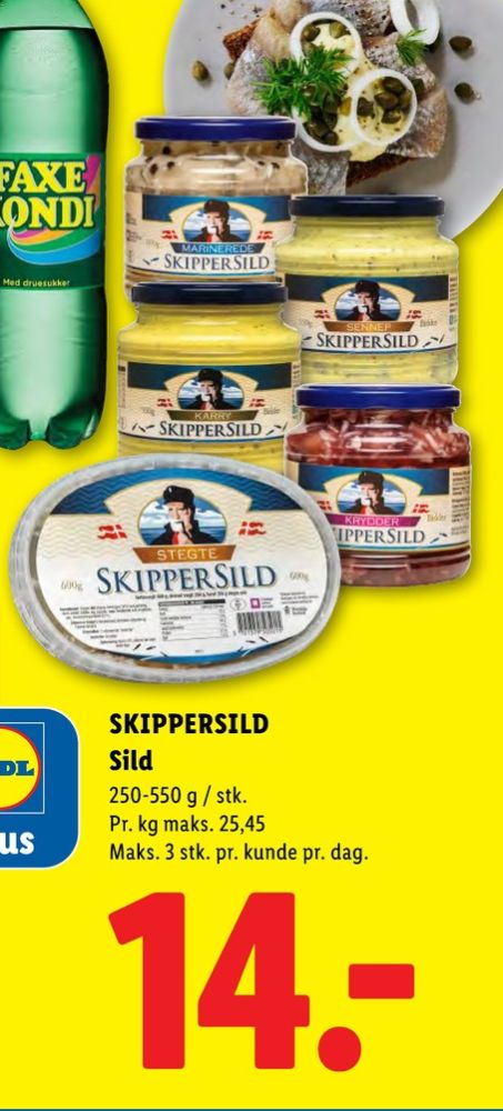 Skipper, Sild