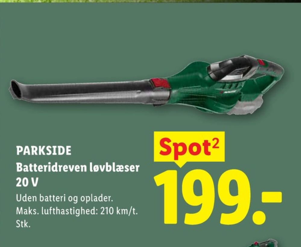Parkside, Løvblæser /-suger