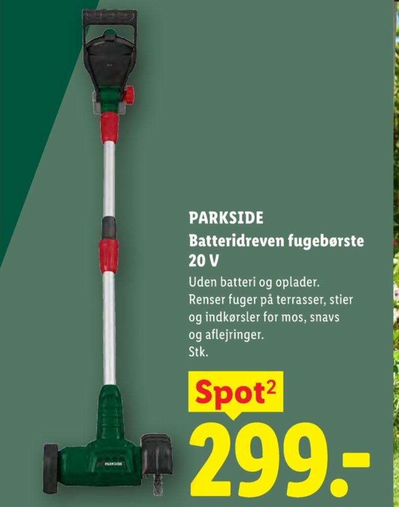 Parkside, Fugebørste