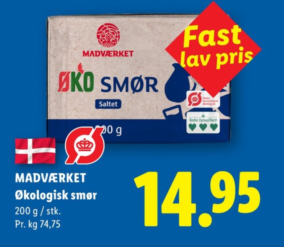 Madværket, Smør