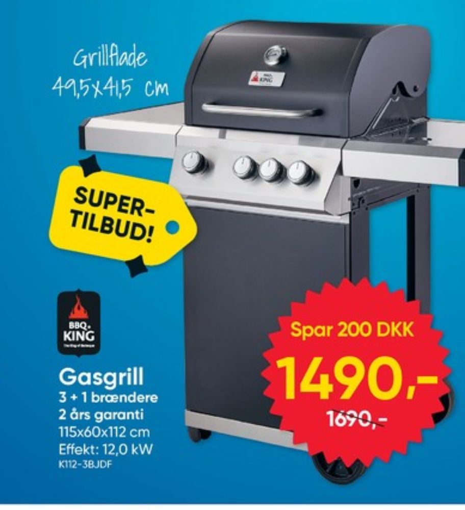 BBQ King, Gasgrill
