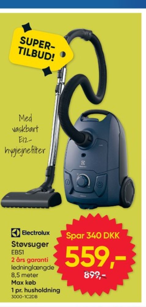 Electrolux, Støvsuger