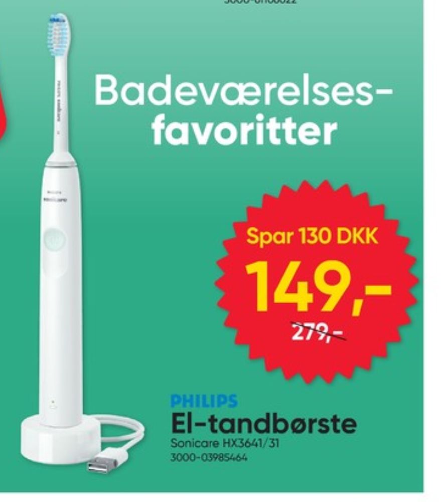 Philips, Eltandbørste