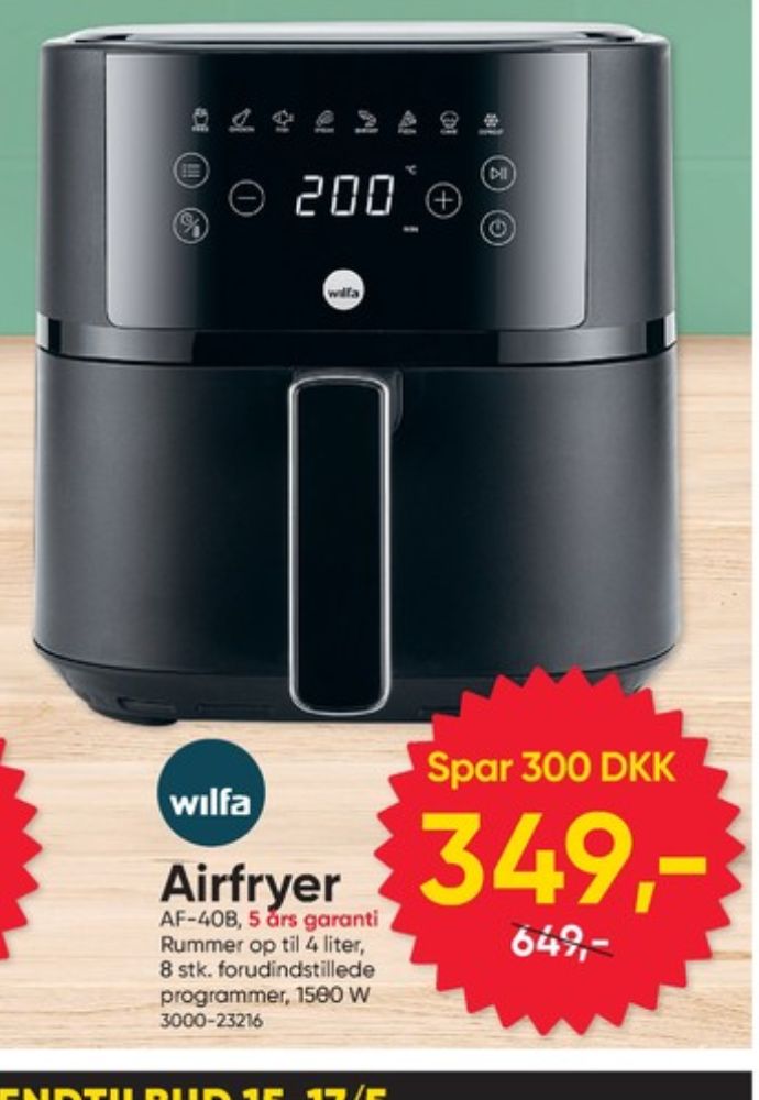 Wilfa, Airfryer