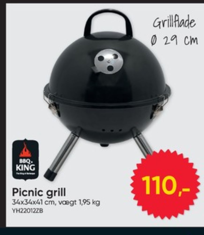 BBQ King, Grill