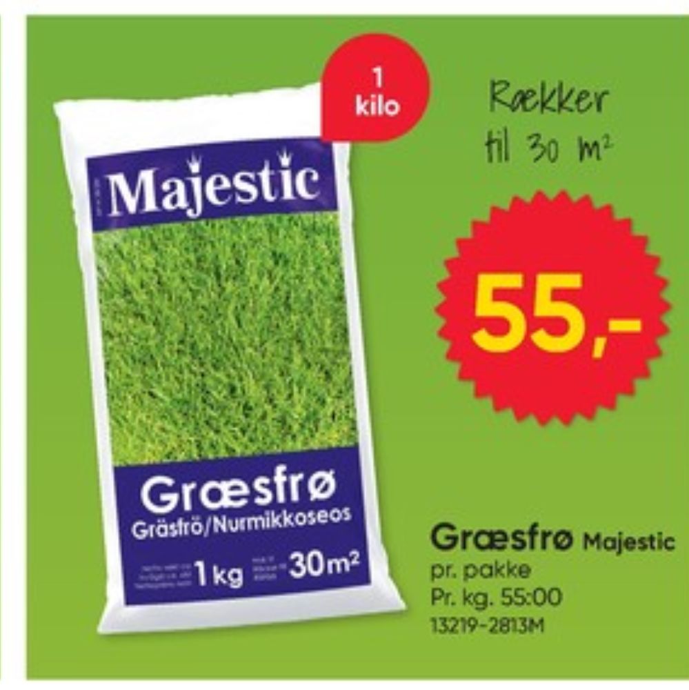 Majestic, Græsfrø