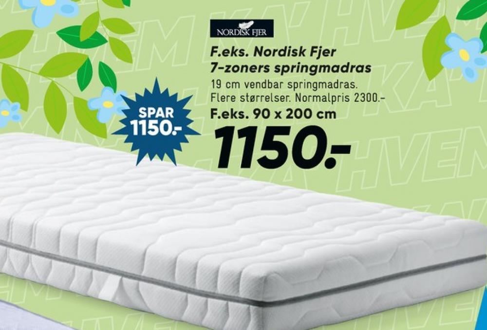 Nordisk Fjer, Springmadras