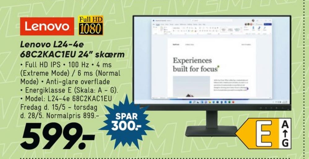 Lenovo, Monitor