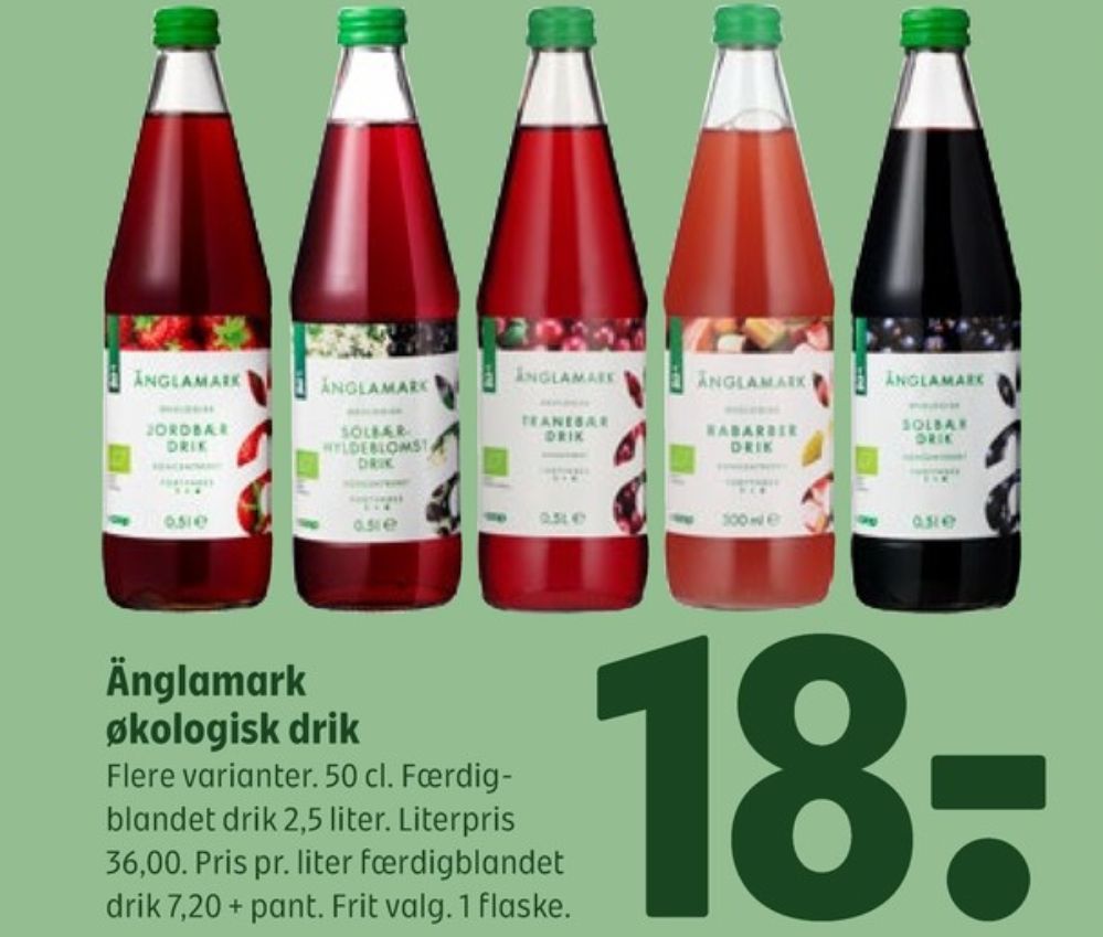 Änglamark, Tranebærdrik